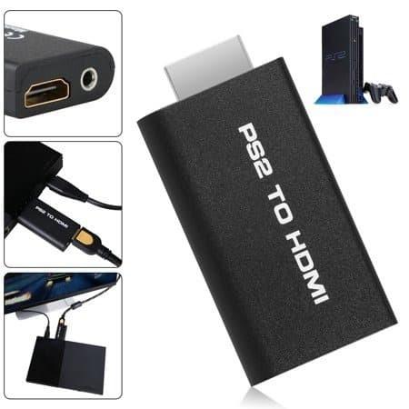 Gambar PS2 to HDMI Audio Video AV Adapter Converter 3.5mm Audio Output dari TjlStore Kota Administrasi Jakarta Pusat Tokopedia