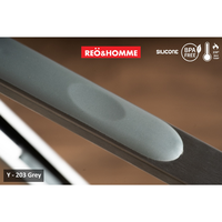 Gambar Peralatan Masak Capit Makanan 26.5cm Reo&Homme Y203H-Grey Anti Leleh dari Reo & Homme Living Kota Bogor 3 Tokopedia