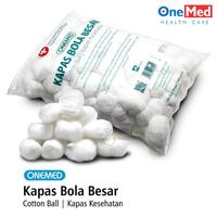 Gambar Kapas Bola Besar Onemed Isi 100 Ball / Cotton Ball - OneMed dari Medika Onlineshop Kota Medan 2 Tokopedia