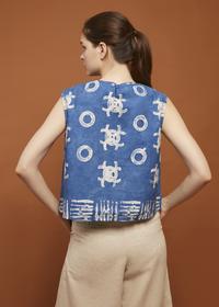 Gambar Batik Fractal Atasan Wanita Tanktop Mata Tunas dari Batik Fractal Kota Bandung 4 Tokopedia
