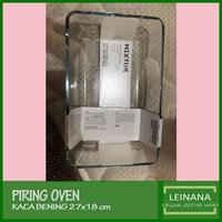 Gambar Piring oven wadah saji bahan kaca bening 27 x 18 cm dari leinana Jakarta Selatan 2 Tokopedia