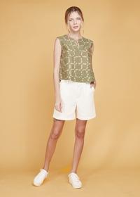 Gambar Batik Fractal Atasan Wanita Tanktop Lingkar Hijau dari Batik Fractal Kota Bandung 1 Tokopedia