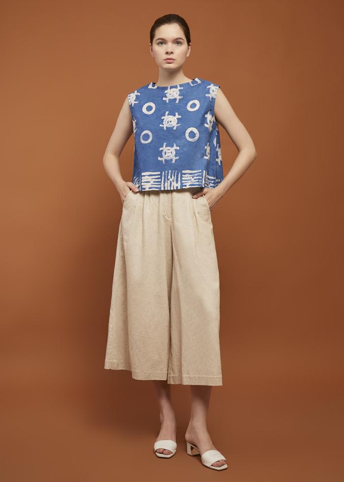 Gambar Batik Fractal Atasan Wanita Tanktop Mata Tunas dari Batik Fractal Kota Bandung Tokopedia