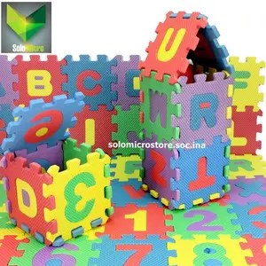 Puzle Puzzle Lantai Anak Foam Aplhabet & Angka isi 36 PCS
