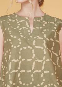 Gambar Batik Fractal Atasan Wanita Tanktop Lingkar Hijau dari Batik Fractal Kota Bandung 5 Tokopedia