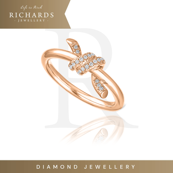 Gambar Richards Jewellery – Cincin Berlian - KNOT RING DESIGN - 261890 dari Richards Jewellery Jakarta Barat Tokopedia