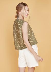Gambar Batik Fractal Atasan Wanita Tanktop Lingkar Hijau dari Batik Fractal Kota Bandung 4 Tokopedia