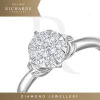 Gambar Richards Jewellery – Cincin Berlian - ETERNITY LOTUS DESIGN - 260817 dari Richards Jewellery Jakarta Barat 2 Tokopedia