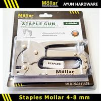 Gambar Gun Tacker Staples Tembak Mollar 4-8 mm dari Ayun Hardware Kota Malang 1 Tokopedia
