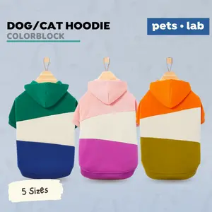 Frisco Dog Cat Hoodie Baju Sweater Anjing Kucing Jaket Blue Fleece