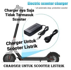 Charger Scooter Listrik Lipat / Adaptor Cas Scooter listrik Lipat