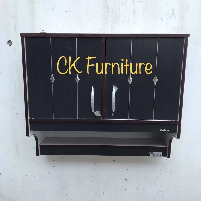 KITCHEN SET ATAS 2 PINTU LEMARI DAPUR GANTUNG RAK DAPUR CALETA C-842