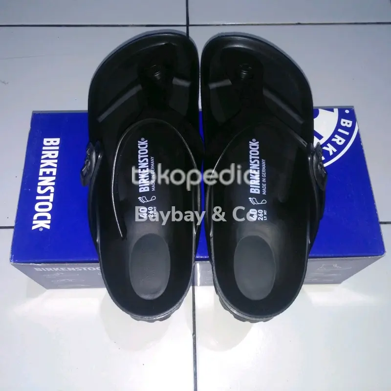 BIRKENSTOCK Gizeh Eva - Black Original 2