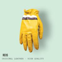Gambar Rexs Gloves – Sarung Tangan Motor Kulit Asli Pria Wanita | Full Finger, Stylish & Safety & Elegan - Warna Kuning Kombinasi Coklat Putih - Kuning, M dari Rexs Official Kota Administrasi Jakarta Selatan 5 Tokopedia