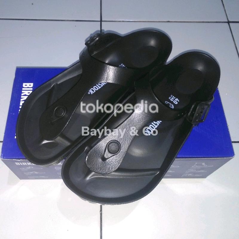 BIRKENSTOCK Gizeh Eva - Black Original 3