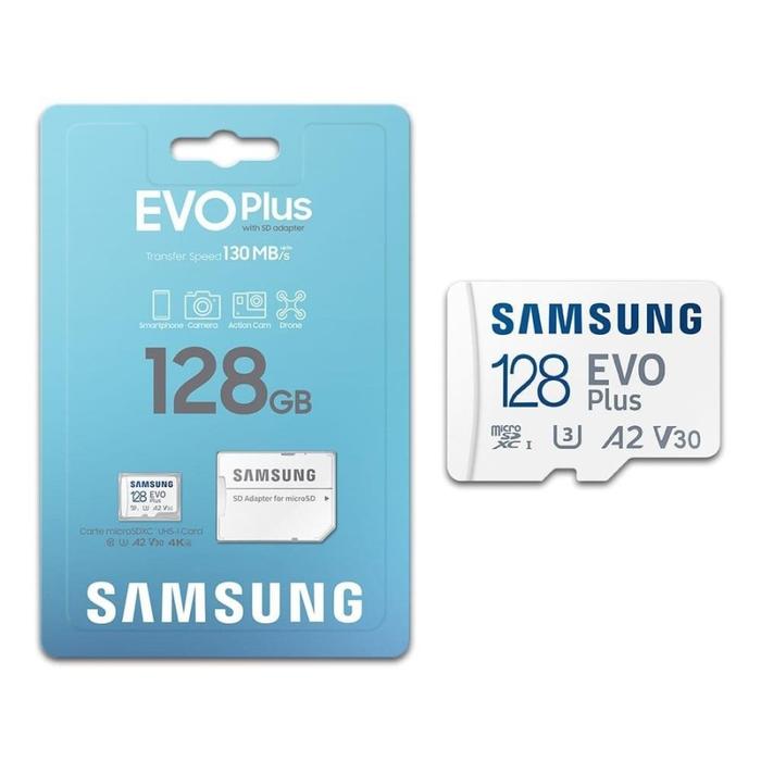 Gambar MicroSD Samsung 128GB Evo Plus Class 10 Original 100% dari Distributor Product Ori Kota Administrasi Jakarta Selatan Tokopedia