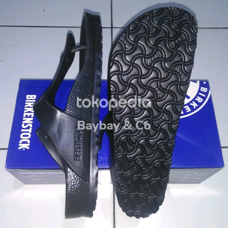 BIRKENSTOCK Gizeh Eva - Black Original 4