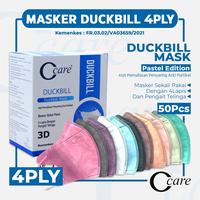 Gambar DUCKBILL 4PLY CCARE ISI 50pcs - PUTIH dari Ccare Indonesia Kota Administrasi Jakarta Pusat 3 Tokopedia