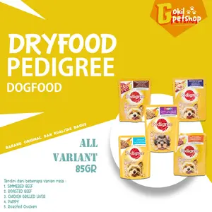 Pedigree pouch 80gr ALL VARIAN Makanan Anjing murah - Free Ongkir