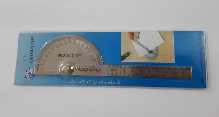 Gambar Penggaris Busur Derajat/Protractor Chang Cheng dari suksesmulya Kota Magelang Tokopedia