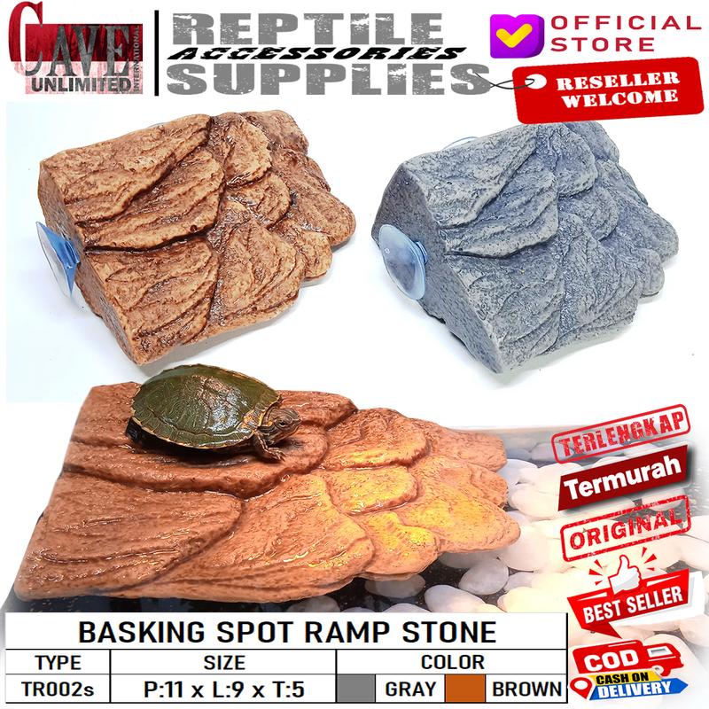 TR002 BASKING SPOT RAMP TEMPAT JEMUR TANGKRINGAN KURA BRAZIL TURTLE 3