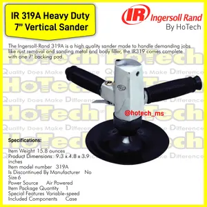 Ingersoll Rand |319A | Heavy Duty 7-Inch Vertical Sander