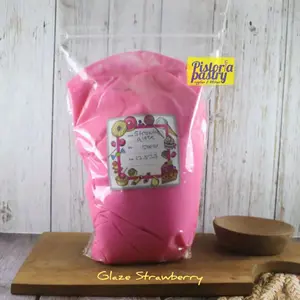 Glaze Strawberry (Topping/Dipping) - 500gr