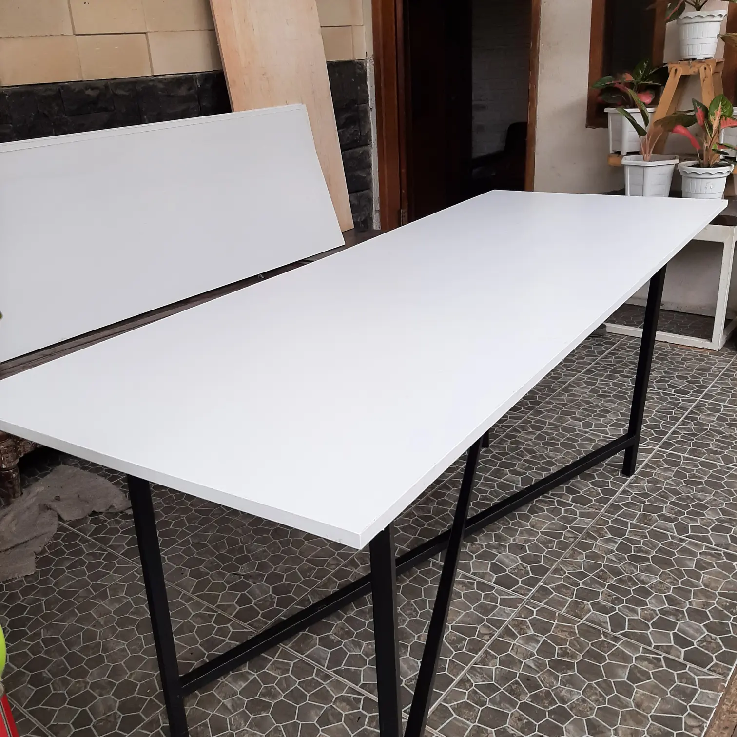 meja lipat 140x60x70cm
