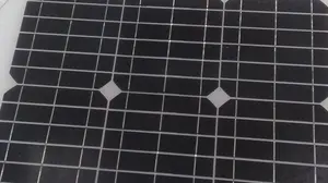 Solar Panel Bulat kapasitas 25 WP Mono
