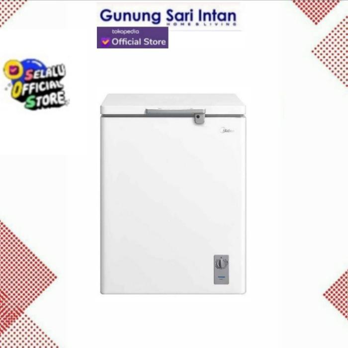 Gambar freezer box kotak pendingin midea hs186 dari gunung sari intan Kota Surabaya Tokopedia