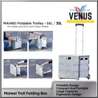 Gambar MAIWEI TROLLEY Lipat BOX Lugagge KERANJANG Troli BELANJA dari Venus Mobile Kota Administrasi Jakarta Barat 1 Tokopedia