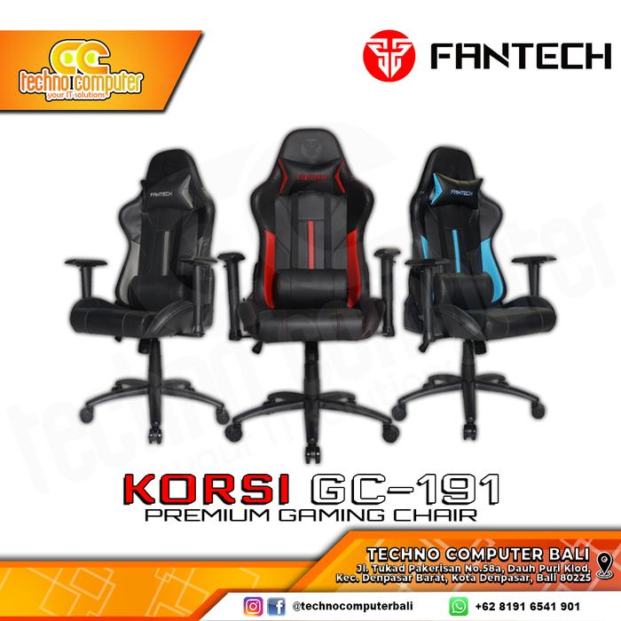 Gambar KURSI GAMING FANTECH KORSI GC-191 Premium Gaming Chair dari Techno Computer Bali Kota Denpasar Tokopedia