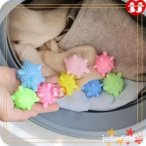 Magic Laundry Ball/Bola Karet Mesin Cuci/Alat Bantu Pembersih Baju