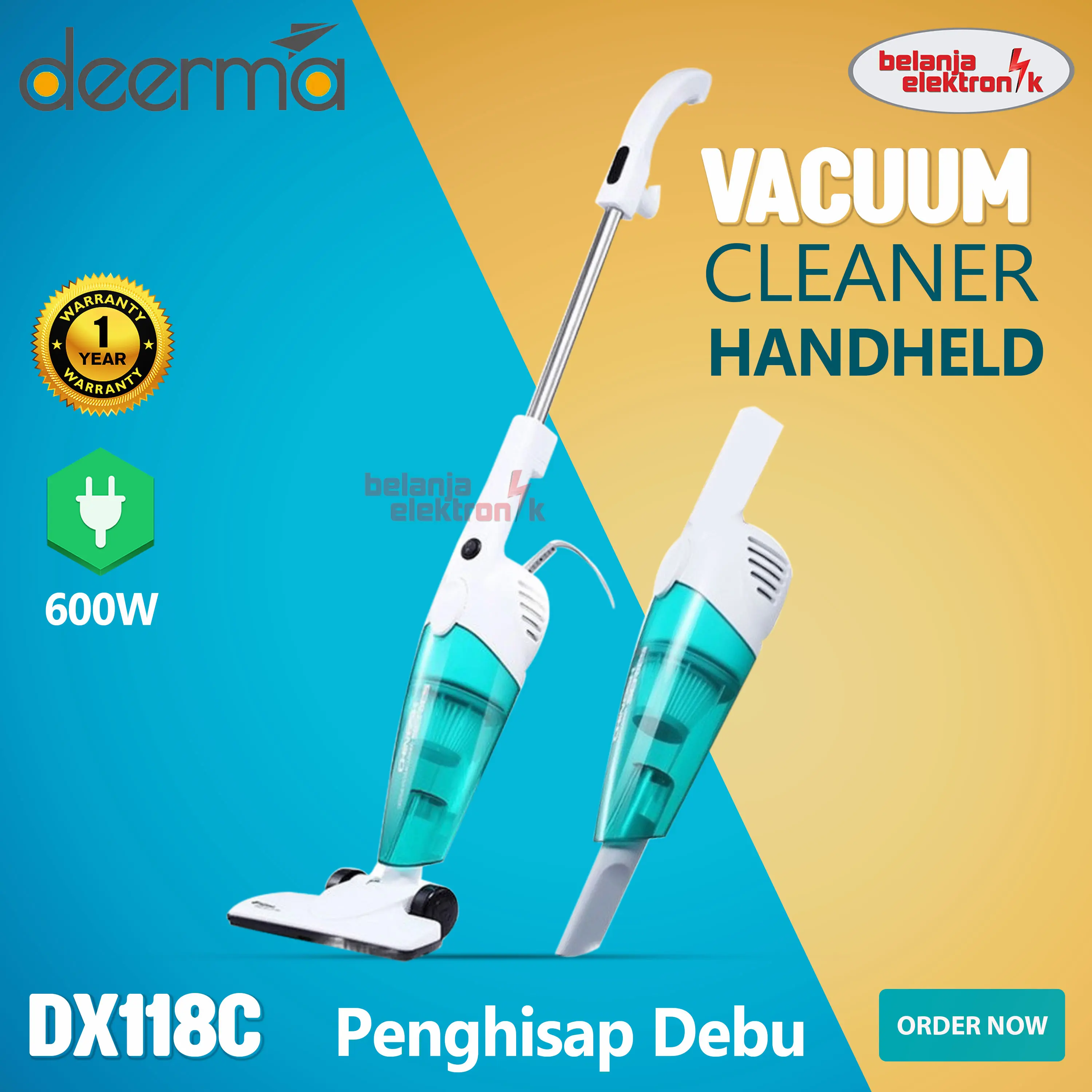 DEERMA TB900 2IN1 WATER SPRAY MOP SWEEPER 230 ML