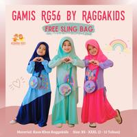 Gambar Baju Muslim Gamis Anak Perempuan Terbaru Usia 2 - 11 Th Raggakids RG56 dari Aishara Kids Kota Administrasi Jakarta Selatan 2 Tokopedia