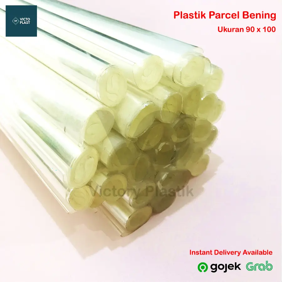 Plastik OPP Parcel Kado Ukuran 90x100 - Bening Polos