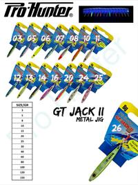 Gambar METAL JIG PRO HUNTER GT-JACK II - 150gram - 03. CHROME GM dari WARUNG-PANCING-DAN-BERBURU Kota Kediri 1 Tokopedia