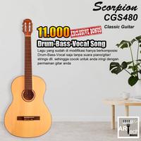 Gambar Scorpion CGS480 / CGS 480 Gitar Akustik Nylon Klasik ORIGINAL dari Artech Music Kota Bekasi 1 Tokopedia