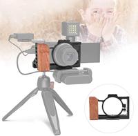 Gambar KINGMA Camera Rig Cage for Sony ZV1 with Wooden Handle Grip dari Sentra Digital Kota Surabaya 4 Tokopedia