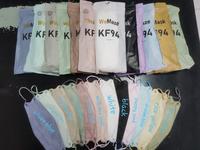 Gambar masker korea 3d kf94 warna pink-biru-merah-abu-ungu-oren-hot pink 10pc dari velvetshop Kota Administrasi Jakarta Pusat 1 Tokopedia
