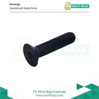 Gambar Verseng L Baja 12.9 M8 x 30 FT (Hitam) dari Multi Baja Kota Administrasi Jakarta Barat 1 Tokopedia