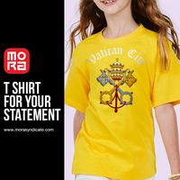 Gambar Baju Kaos Anak Unisex Katun Premium Lengan Pendek Bendera Vatican dari Mora Syndicate T-Shirt Kota Bekasi 1 Tokopedia