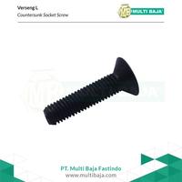 Gambar Verseng L Baja 12.9 M8 x 30 FT (Hitam) dari Multi Baja Kota Administrasi Jakarta Barat 3 Tokopedia