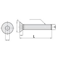 Gambar Verseng L Baja 12.9 M8 x 30 FT (Hitam) dari Multi Baja Kota Administrasi Jakarta Barat 2 Tokopedia