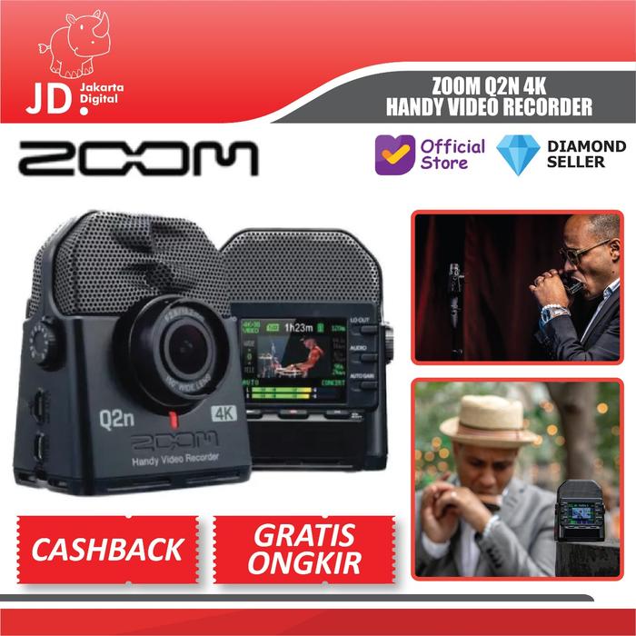 Gambar Zoom Q2n 4K Handy Video Recorder Zoom Q2N-4K - STANDAR dari Jakarta Digital 8 Kota Administrasi Jakarta Pusat Tokopedia