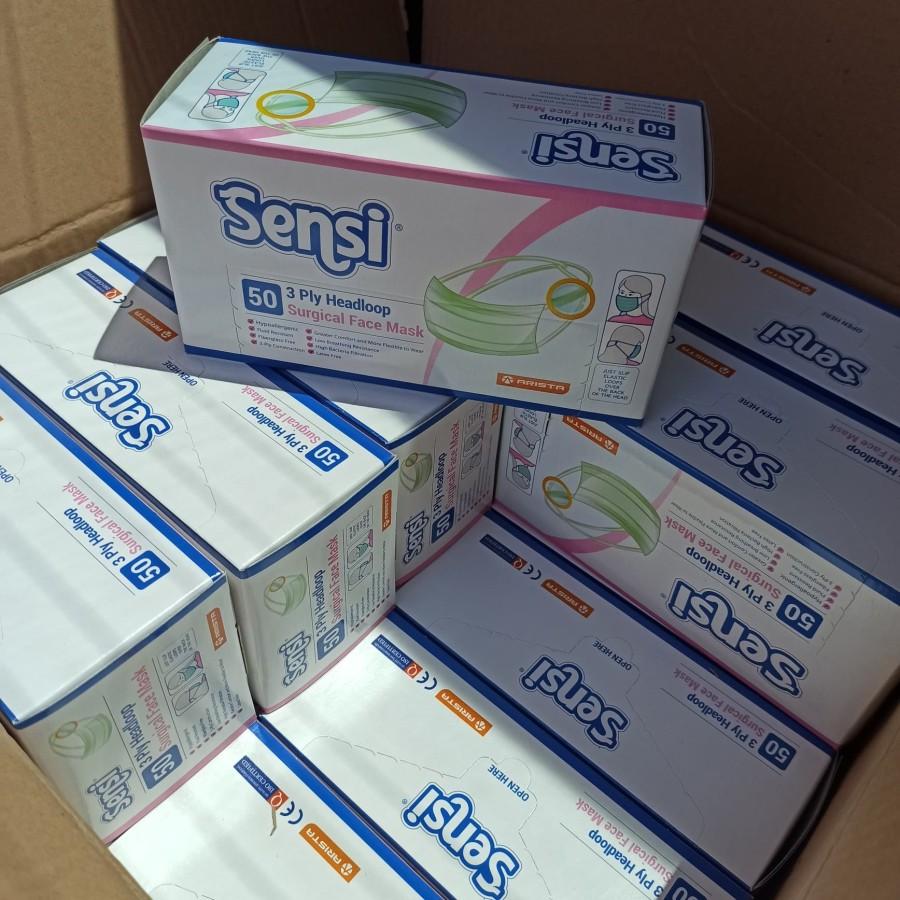 MASKER HIJAB SENSI MASKER HEADLOOP SENSI MASK
