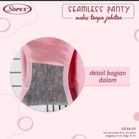 Gambar Celana Dalam wanita tanpa jahitan Sorex EA511 / 511 Seamless panty dari Tintieshopori Kota Medan 4 Tokopedia