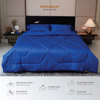 Gambar Kintakun Beglance Cotton-Sprei 200 Super King Katun Bantal Embroidery - Magical Blue dari Kamar Rumahku Kab. Bandung 5 Tokopedia