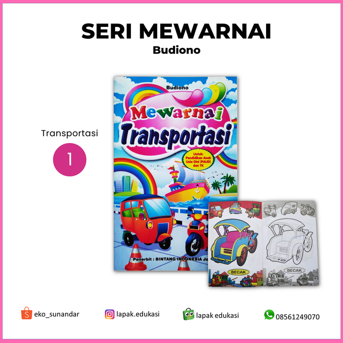 Gambar BUKU EDUKASI ( Seri Mewarnai) dari Lapak Edukasi Kota Bekasi 4 Tokopedia