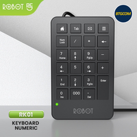 Gambar ROBOT RK01 WIRED NUMERIK KEYPAD USB NUMERIC KEYBOARD MULTIFUNGSI dari btgcom Kota Denpasar 3 Tokopedia